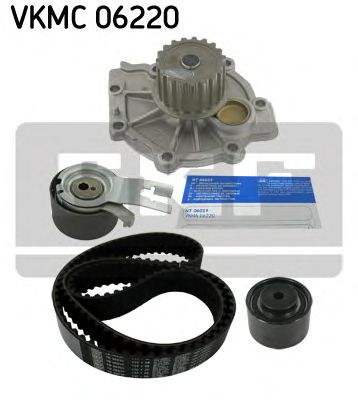 VKMC 06220 SKF Комплект ГРМ (ремінь + ролик + водяний насос)1